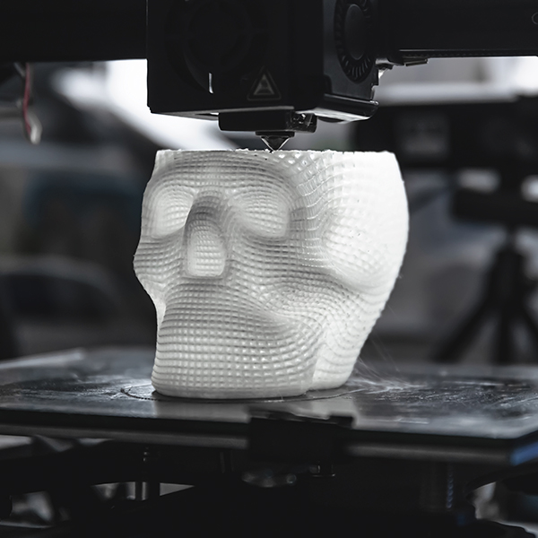 teschio stampa 3d
